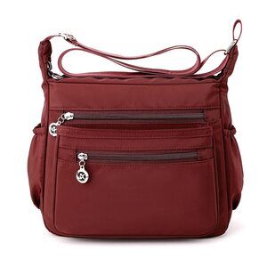 3174 Casual Purses and Shoulder Handbags Cross body Bag Messenger Bags Red